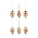 Beaded Ornament - Set of 6 Conical 519277/S6 Elk Home