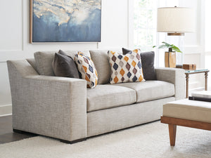 Lexington Barclay Butera Shaws Cove Demi Sofa - Elegant Upholstered Design With Luxurious Down Cushions For Ultimate Comfort   5195-31-40