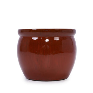 English Elm 3 Pieces Ceramic Flowerpot Set - Handcrafted Modern Planters For Garden, Patio, And Windowsills W3273P321540