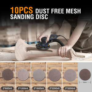 English Elm Electric Brushless Orbital Sander 350w Corded Six Speed Wood Refinishing Tool T3177P305057
