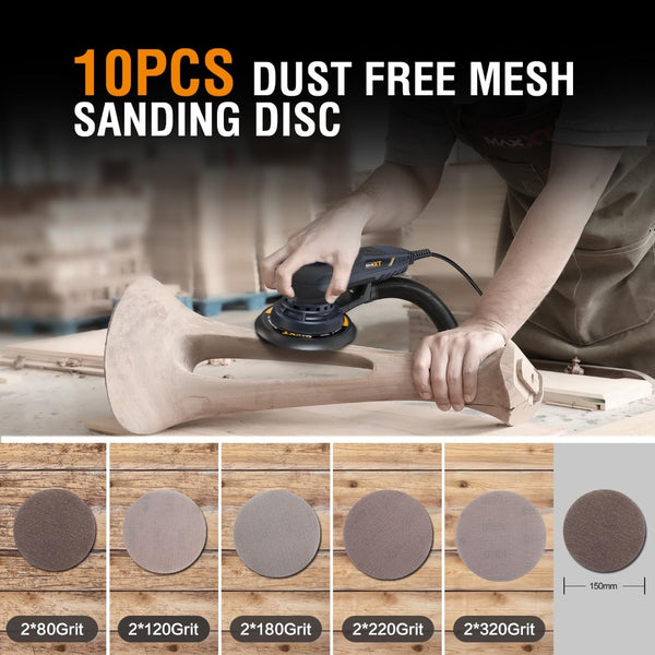 English Elm Electric Brushless Orbital Sander 350w Corded Six Speed Wood Refinishing Tool T3177P305057