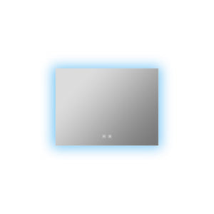 English Elm Vellum Backlit Led Vanity Mirror with Defogger and Touch Controls for Bathroom B2731P478338