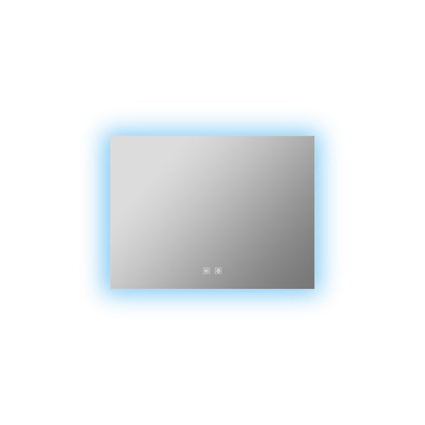 English Elm Vellum Backlit Led Vanity Mirror with Defogger and Touch Controls for Bathroom B2731P478338