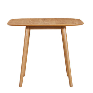 English Elm Christopher Knight Home® - SQUARE Mid-Century Dining Table with Tapered Legs, Solid Wood Frame, Sleek Communal Centerpiece Natural N771P355877G