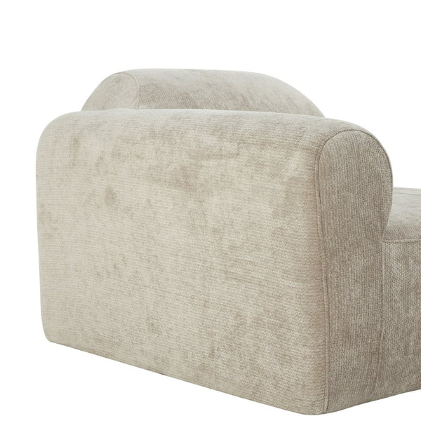 English Elm 111" Curved Sectional Sofa Set Plush Lamb Wool Upholstery Deep Seat Ottoman Lounge Espresso N767P371305E