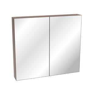 English Elm 32*28medicine Cabinet Aluminum Wall Mount Mirrored Storage with Adjustable Bathroom Shelves W708P421793