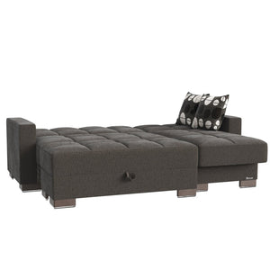 English Elm Primenest Nimbusflow Convertible Chaise Lounge With Storage – Stylish Upholstered Sleeper Sofa B030P303540-GIGA