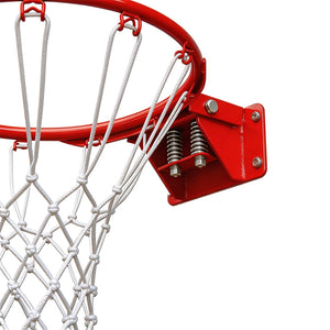 English Elm Basketball Wall Mount Hoop Steel Rim Heavy Duty Net Indoor Outdoor All Season Play W3087P379523