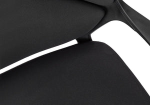 English Elm Office Gaming Chair with Ergonomic High-Back, Thick Padded Seat, Tilt Lock, 360° Swivel Mobility Black 27 L x 11 W x 23 H B2710P219673