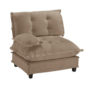 English Elm 73 Modular Chenille Sectional Sofa Configurable Layout Deep Seat Living Room Lounge W714P448392