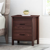 Christopher Knight Home® - Noble House - Olimont Contemporary 2 Drawer Nightstand