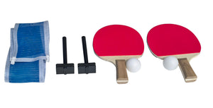 English Elm Air Hockey and Table Tennis 2 in 1 Game for Basement or Recreation Room W1936P210471