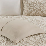 Madison Park Sabrina Shabby Chic 3 piece Tufted Cotton  bedspread  set MP13-7124 Taupe