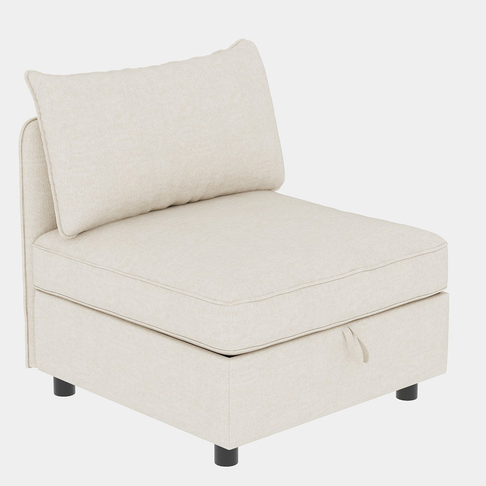 English Elm Love Seat Couches - Chic 2-Seater Modern Sofa With Storage For Small Spaces, Living Room & Dorms W680S00021