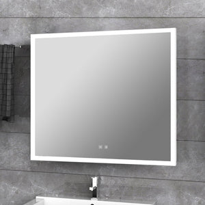 English Elm Aurorium Frameless Led Vanity Mirror with Defogger and Touchscreen for Modern Bathrooms B2731P478346