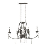 Porto Cristo 42'' Wide 6-Light Chandelier