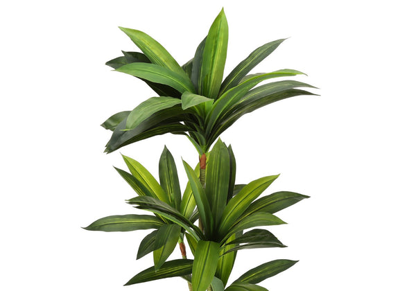 English Elm Artificial Oak Tree 47 Inch Faux Indoor Floor Plant with Real Touch Foliage B2710P220042