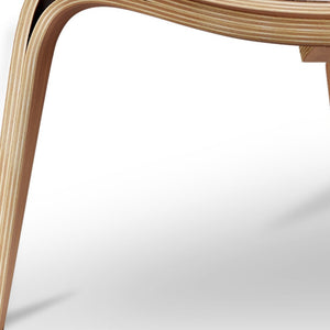 Homeroots 36" White And Wood Brown Faux Leather Lounge Chair   520602