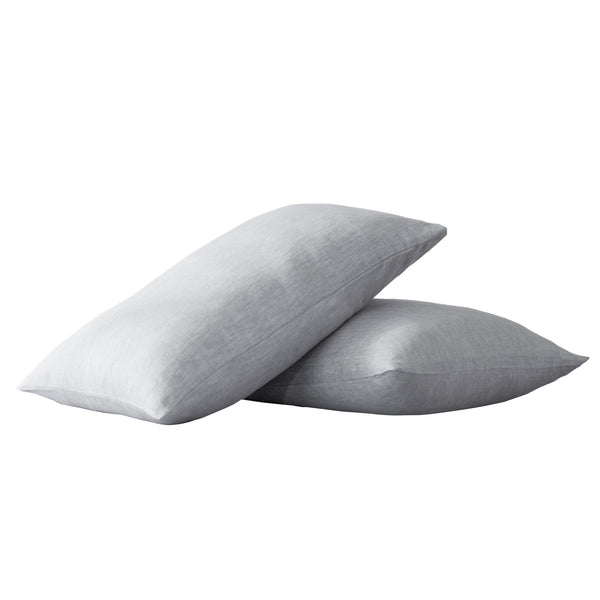 Homeroots Set Of Two Cloud Linen King Pillowcases Cloud Linen 520692