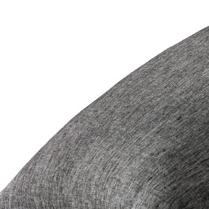 Homeroots Set Of Two Onyx Linen Pillowcases Onyx Linen 520695