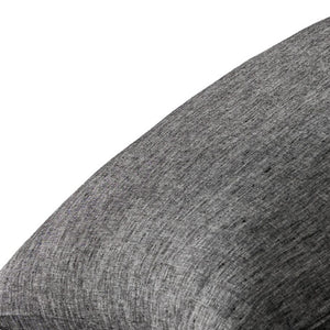 Homeroots Set Of Two Onyx Linen Pillowcases Onyx Linen 520695