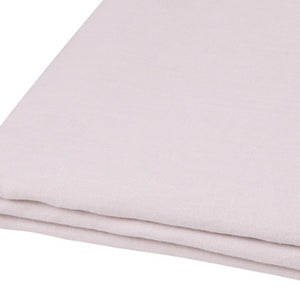HomeRoots Light Linen Twin Flat Sheet - Luxuriously Soft, Breathable Comfort for a Relaxed, Stylish Bedroom Pink 520738
