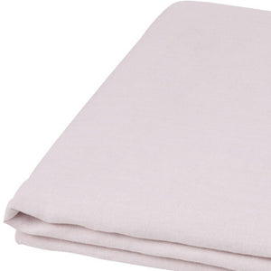 HomeRoots Light Linen King Flat Sheet - Premium Breathable Fabric for Ultimate Comfort and Everyday Luxury Pink 520740