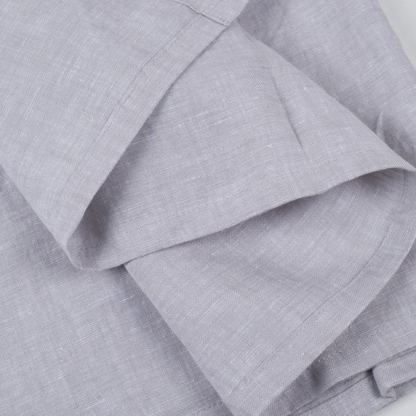 HomeRoots Light Linen Twin Flat Sheet - Luxuriously Soft, Breathable Comfort for a Relaxed, Stylish Bedroom Cloud 520741