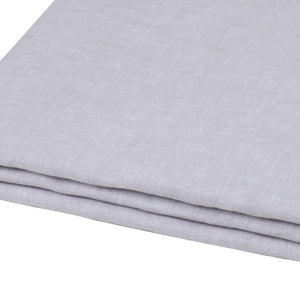 HomeRoots Light Linen Twin Flat Sheet - Luxuriously Soft, Breathable Comfort for a Relaxed, Stylish Bedroom Cloud 520741