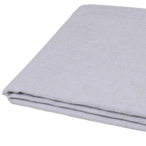 HomeRoots Light Linen Twin Flat Sheet - Luxuriously Soft, Breathable Comfort for a Relaxed, Stylish Bedroom Cloud 520741