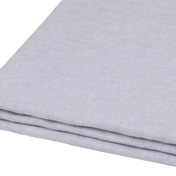 HomeRoots Light Linen King Flat Sheet - Premium Breathable Fabric for Ultimate Comfort and Everyday Luxury Cloud 520743