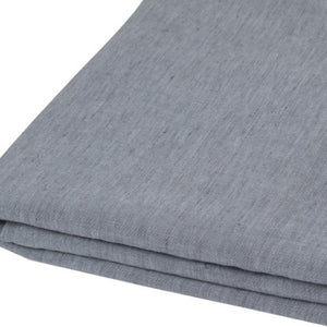 HomeRoots Light Linen Full Double Flat Sheet - Luxuriously Soft, Breathable Comfort for a Stylish Sleep Experience Iron 520748