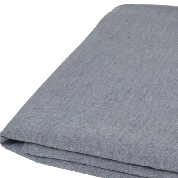 HomeRoots Light Linen King Flat Sheet - Premium Breathable Fabric for Ultimate Comfort and Everyday Luxury Iron 520749