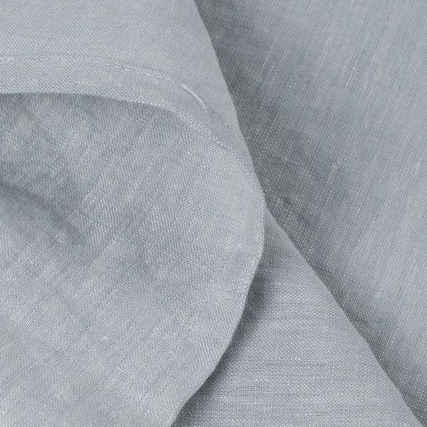 HomeRoots Light Linen Twin Flat Sheet - Luxuriously Soft, Breathable Comfort for a Relaxed, Stylish Bedroom Sea Glass 520750