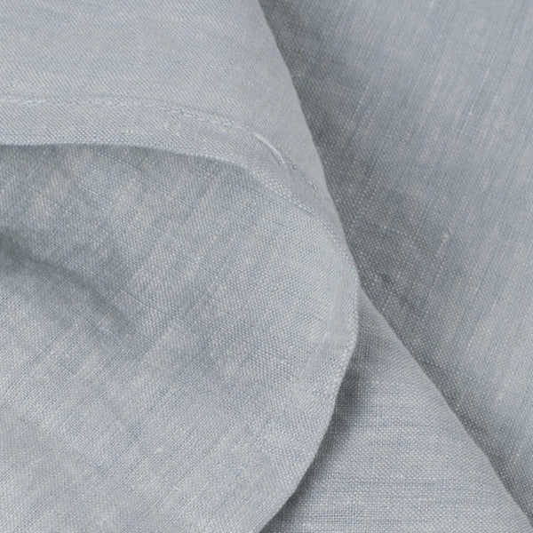 HomeRoots Light Linen Full Double Flat Sheet - Luxuriously Soft, Breathable Comfort for a Stylish Sleep Experience Sea Glass 520751
