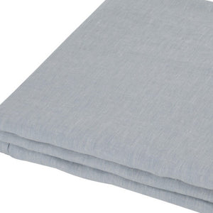 HomeRoots Light Linen Full Double Flat Sheet - Luxuriously Soft, Breathable Comfort for a Stylish Sleep Experience Sea Glass 520751