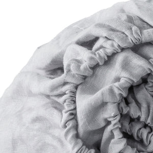 Homeroots Cloud Linen Queen Fitted Sheet Cloud Linen 520768