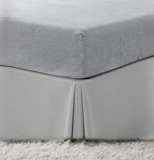 Homeroots Cloud Linen Queen Fitted Sheet Cloud Linen 520768