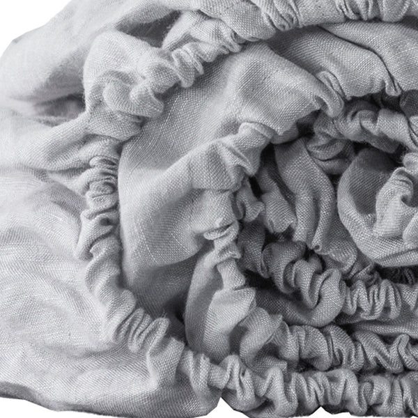 Homeroots Cloud Linen California King Fitted Sheet Cloud Linen 520770