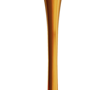 Homeroots 36" White And Gold Metal Dining Table   520863