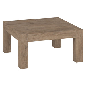 Homeroots 34" Gray Square Coffee Table   520922