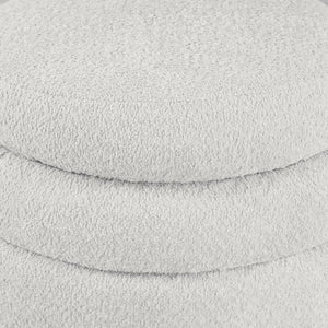 OSP Home Furnishings Cecil Storage Ottoman Parchment