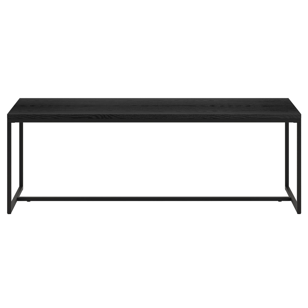 Homeroots 47" Black Coffee Table   520983