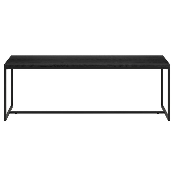 Homeroots 47" Black Coffee Table   520983
