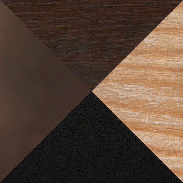 English Elm Dakota-Charlotte 5-Piece Contemporary Dining Set With Antique Metal & Blue Fabric Chairs For Stylish Dining B202S01496