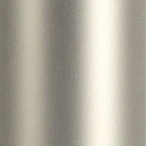 Homeroots 36" Silver Glass And Steel Round Coffee Table With Shelf   521065