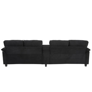 English Elm Swivel Barrel Accent Chair Chenille Tufted Round Club Seat for Living Room Lounge Black N719S002180B