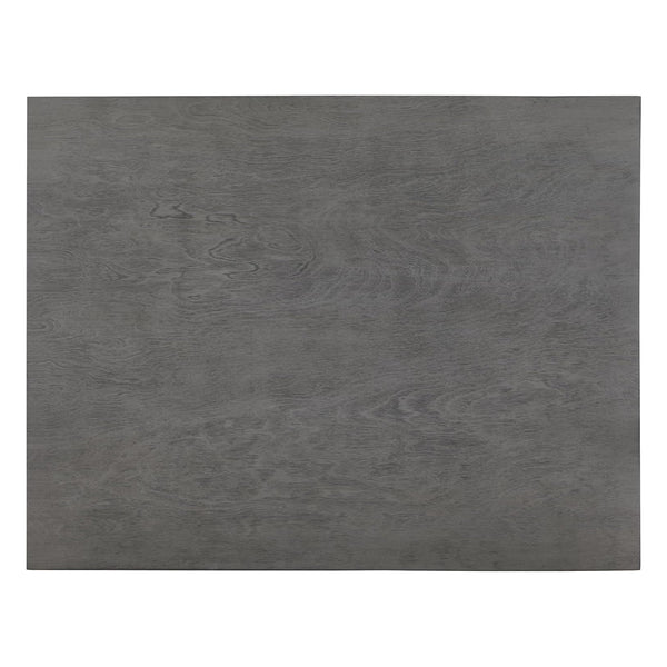 English Elm 36"W Compact Counter Height Dining Table with USB Charging and Built-In Shelves for Small Spaces Gray B016P392707