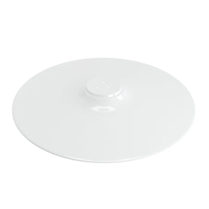 Homeroots 36" White Rounded Manufactured Wood And Metal Bar Table   521333