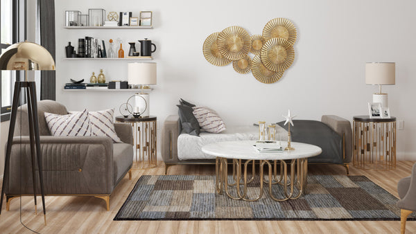 Homeroots 85" Brown Microfiber Sleeper Sofa And Toss Pillows   521599